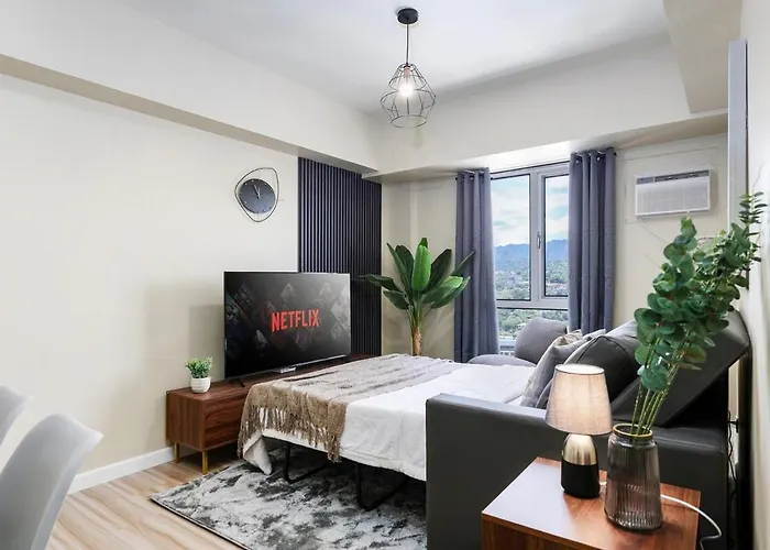 Furnished 1br In It Park, With Fast Wifi, Free Pool And * Cebu